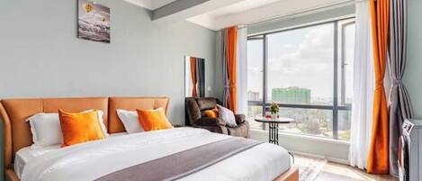 Acceso a internet y ropa de cama