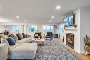 Smart TV, video games, ping pong, books