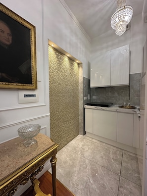 Apartment, Garden View | Private kitchen