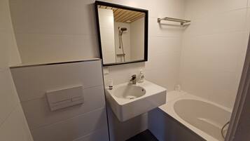Towels, soap, toilet paper