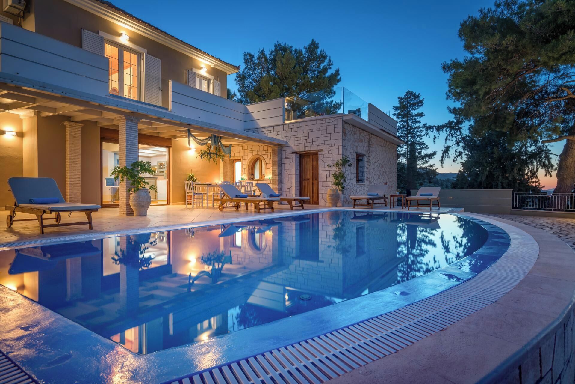 Una piscina climatizada