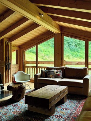 Fernseher, Kamin