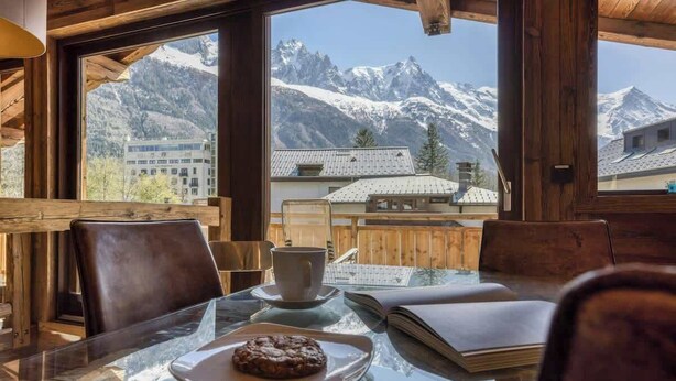 Unclassified image, 1 of 34, button - Havre des Praz - 8px Views, Garden, Fireplace, BBQ (Chamonix)