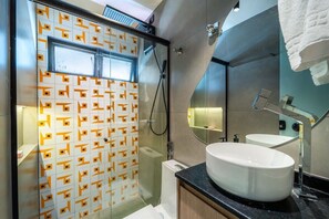 Towels, soap, toilet paper