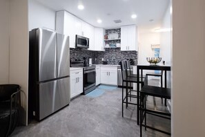 Microwave, oven, dishwasher