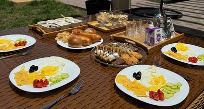 Charming farmhouse in serene Berrechid with AC and swimming pool