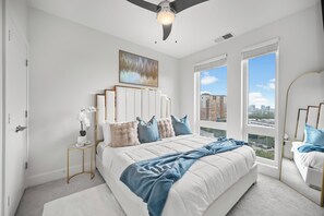 1 室のベッドルーム、アイロン / アイロン台、WiFi、ベッドシーツ