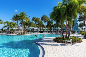 Pool - 6 BD/ 4.5 BA/ Solara Resort (2343 CS) (Kissimmee)