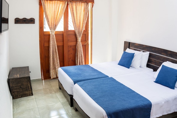 Habitación doble | Wifi gratis y acceso para silla de ruedas