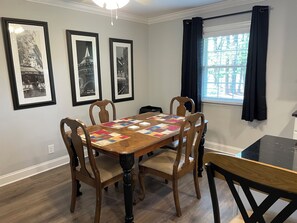 Dining - Terrific 2-bedroom 2 bath home, country setting, convenient to highways, 1 acre  (Kernersville)