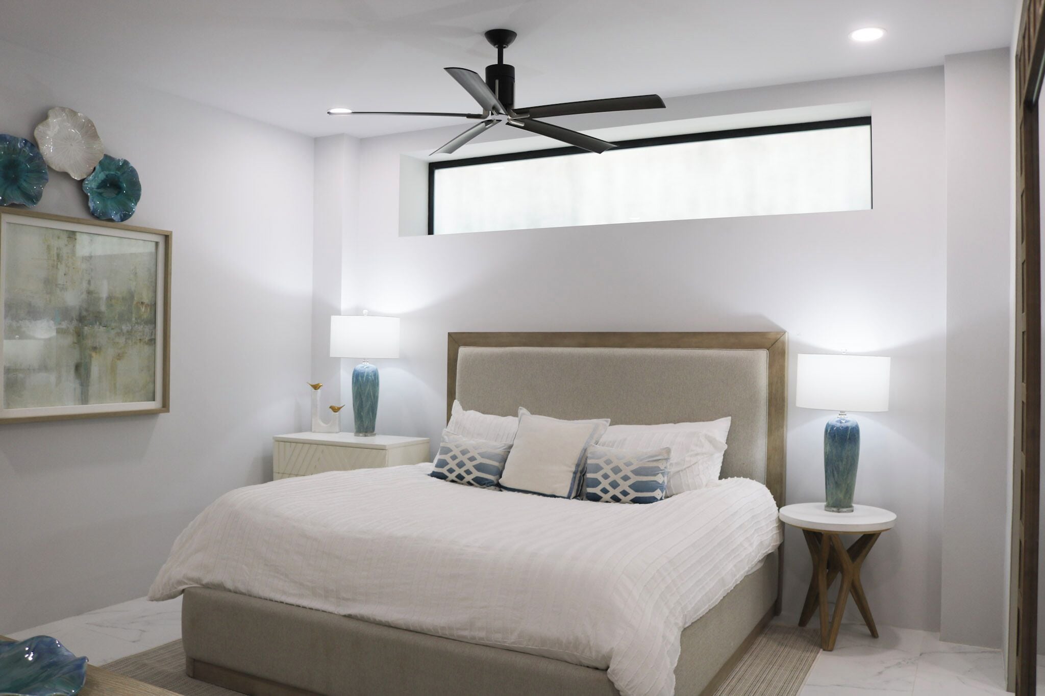Luxury Villa, Ocean View | In-room safe, desk, blackout curtains, iron/ironing board
