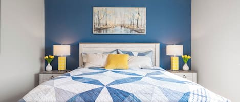 4 chambres, fer et planche à repasser, Wi-Fi, draps fournis