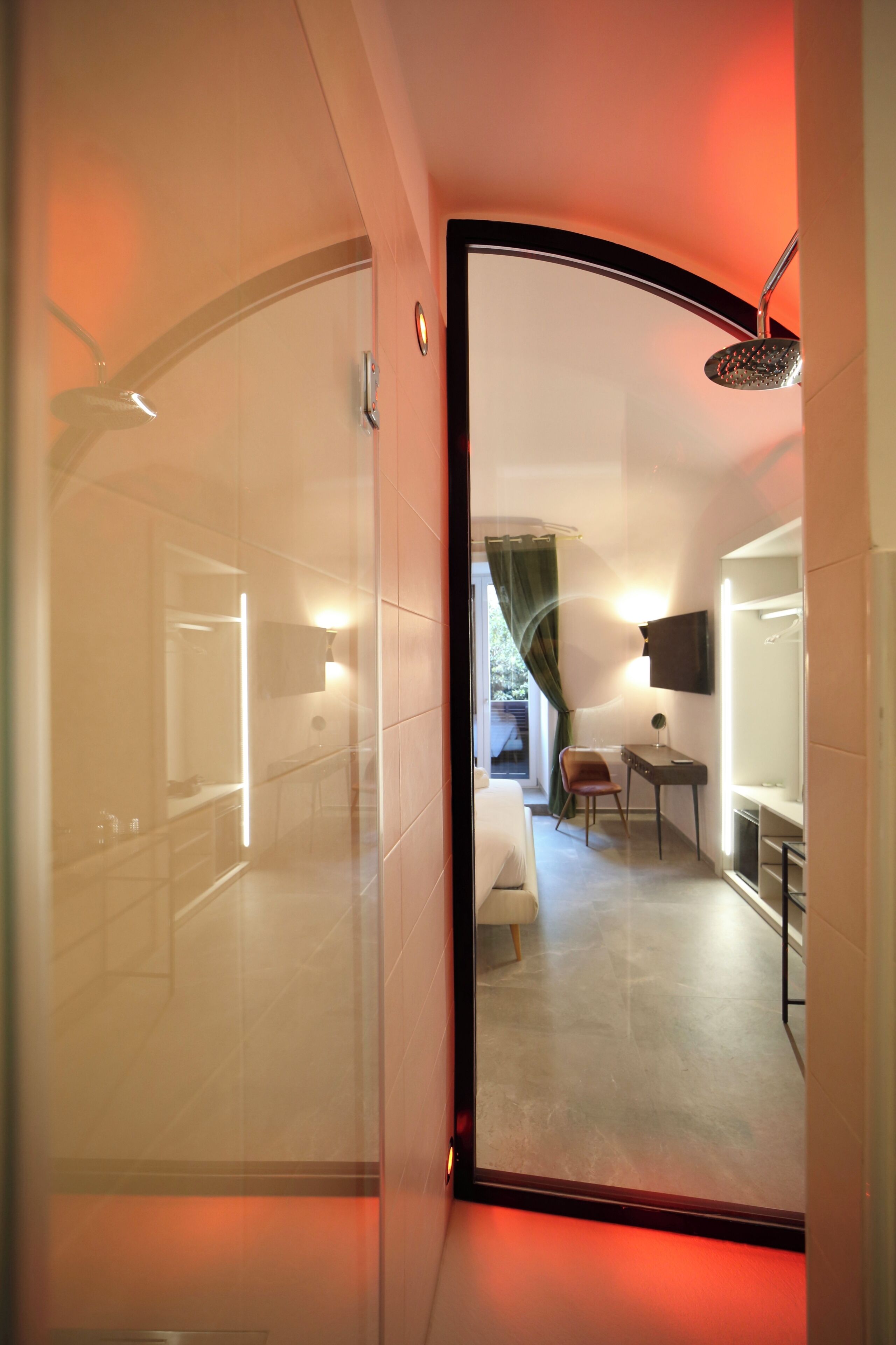 Doppia Deluxe, balcone, vista città | Bagno | Bidet