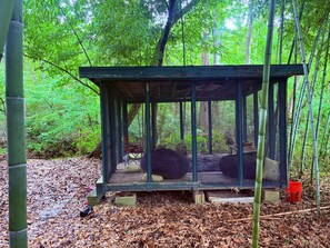 Enceinte de l’hébergement