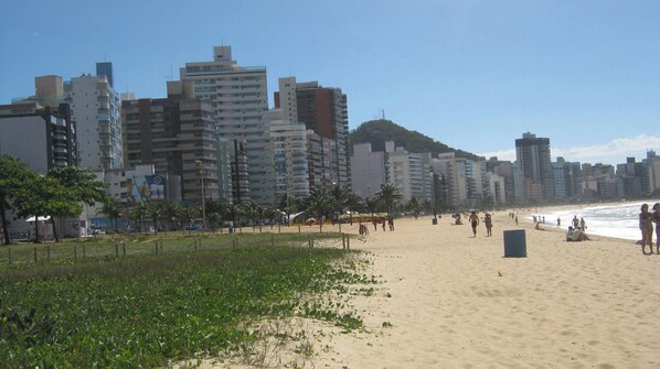 On the beach
