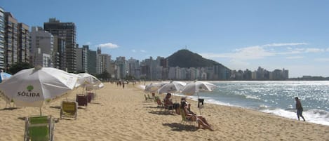 On the beach