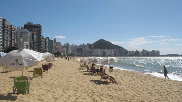 On the beach