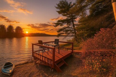 Peaceful Year-Round Lakefront Getaway Nickel Lake