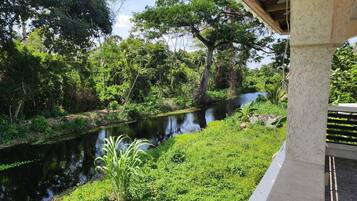 Blick von der Unterkunft