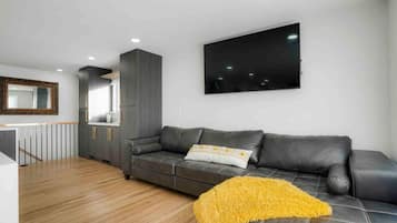 Tv och en stereo