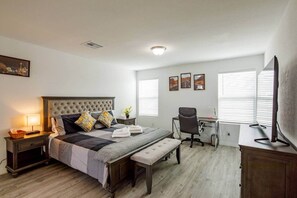 5 多间卧室、WiFi、床单