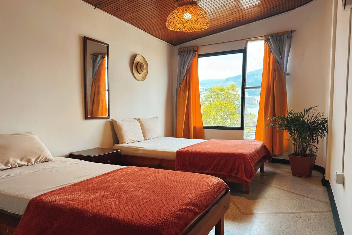 Family Room, City View