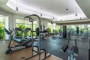 Fitnessbereich
