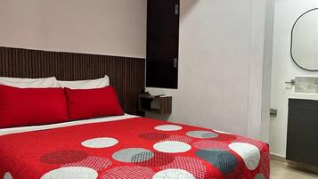 1 slaapkamer, een kluis op de kamer, gratis wifi, beddengoed