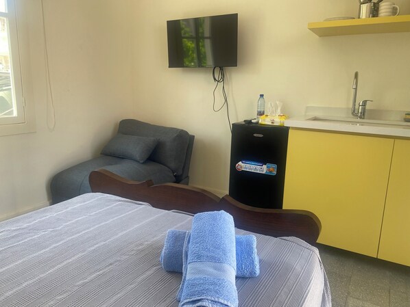 1 chambre, Wi-Fi, draps fournis