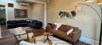 Charming Downtown Apartment with Bluff Views in Historic Decorah.