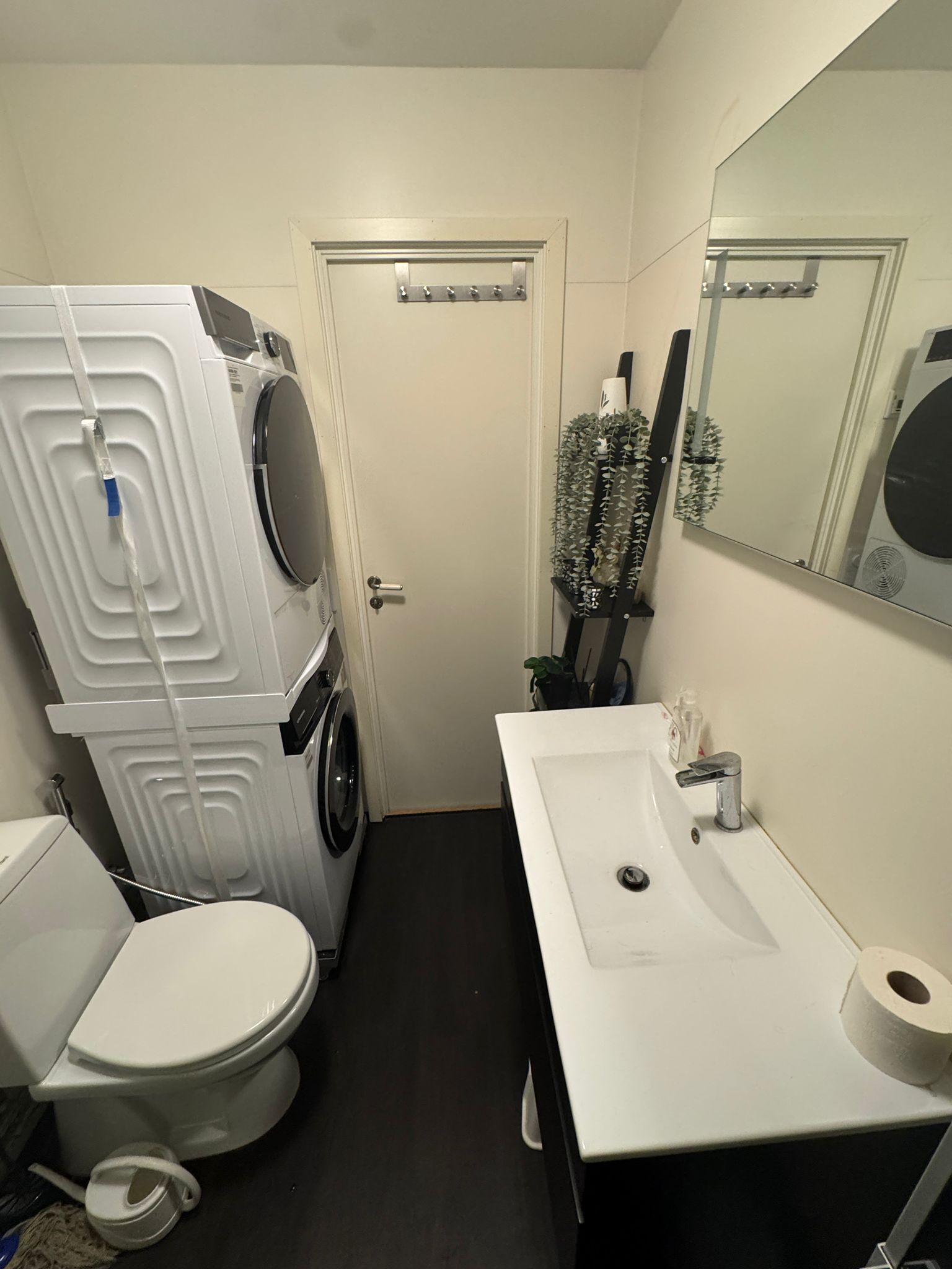 Hårtørrer, håndklæder, Sæbe, Toiletpapir