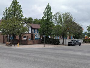 Fassade der Unterkunft