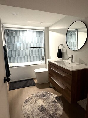 Towels, soap, toilet paper