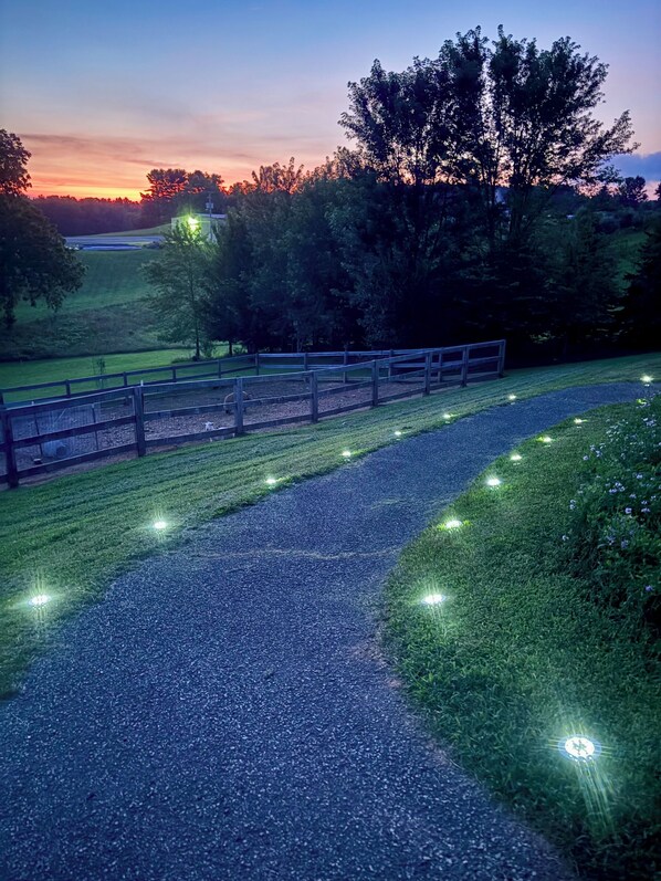 Overnattingsstedets uteområder