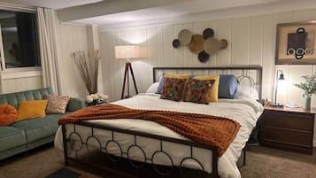 2 chambres, fer et planche Ă repasser, Wi-Fi, draps fournis