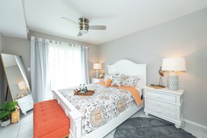 1 chambre, bureau, accès au Wi-Fi (inclus), literie fournie