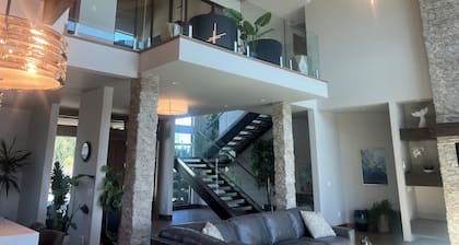 River Front Property with Boat Dock, basketball court BBQ and View