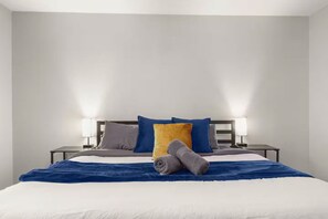 1 makuuhuone, silitysrauta/-lauta, Wi-Fi, vuodevaatteet