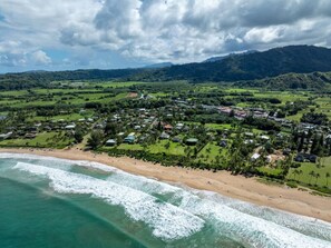 Beach nearby - 4 Bedroom A/C home in Hanalei. Walk to shops & the beach! (Hanalei)