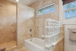 Shower, hair dryer