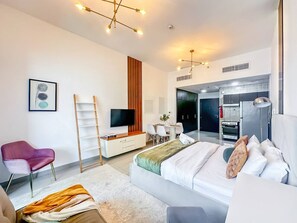 1 Schlafzimmer, Schreibtisch, Bügeleisen/Bügelbrett, WLAN