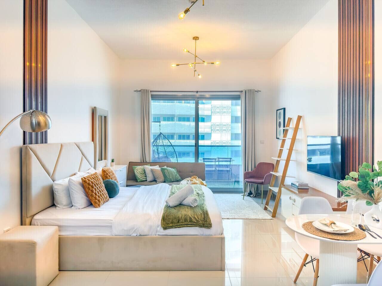 1 bedroom, desk, iron/ironing board, WiFi