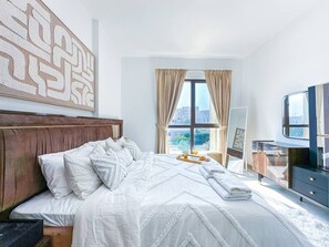 1 bedroom, desk, iron/ironing board, WiFi