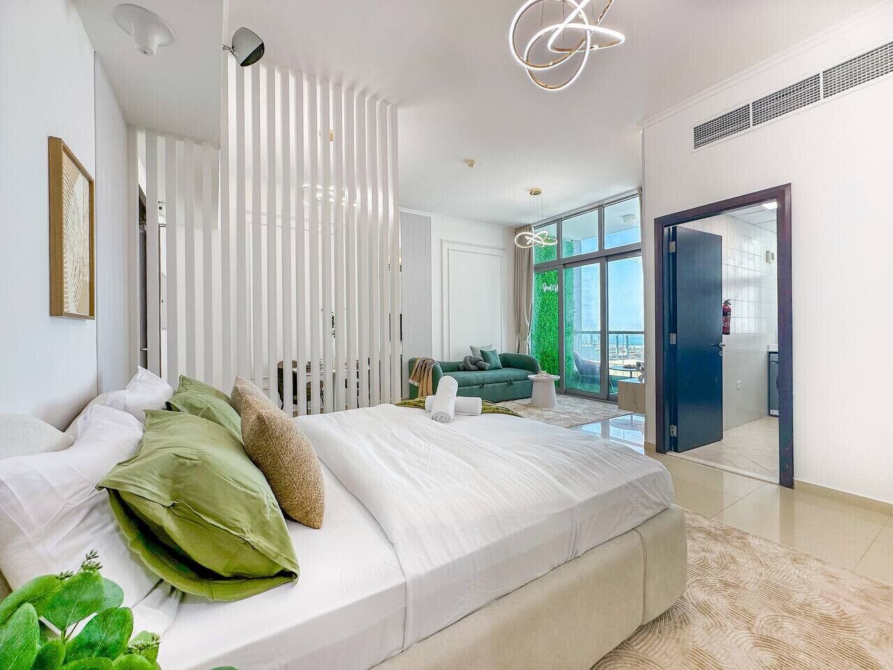 1 bedroom, desk, iron/ironing board, WiFi