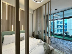 1 bedroom, desk, iron/ironing board, WiFi