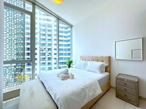 1 bedroom, desk, iron/ironing board, WiFi