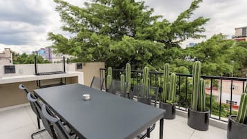 Terrasse sur le toit