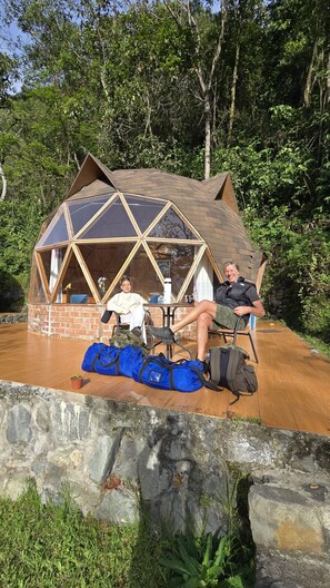 Aussenbereich für Bankette