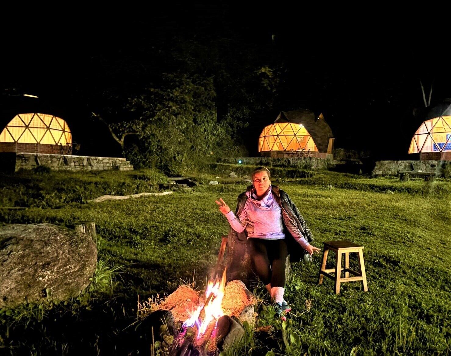 Espace banquet en plein air