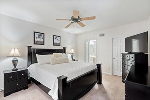 4 bedrooms, iron/ironing board, travel cot, free WiFi